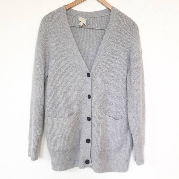 Michael Kors Sweaters - Michael KORS grandpa cardigan button blue grey S